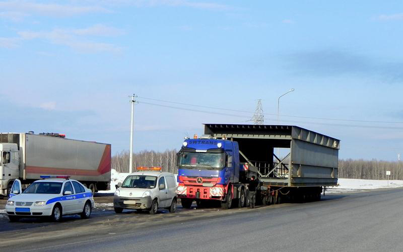 Доставка мостовых конструкций 200 тонн