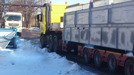 погрузка аппаратов воздушного охлаждения