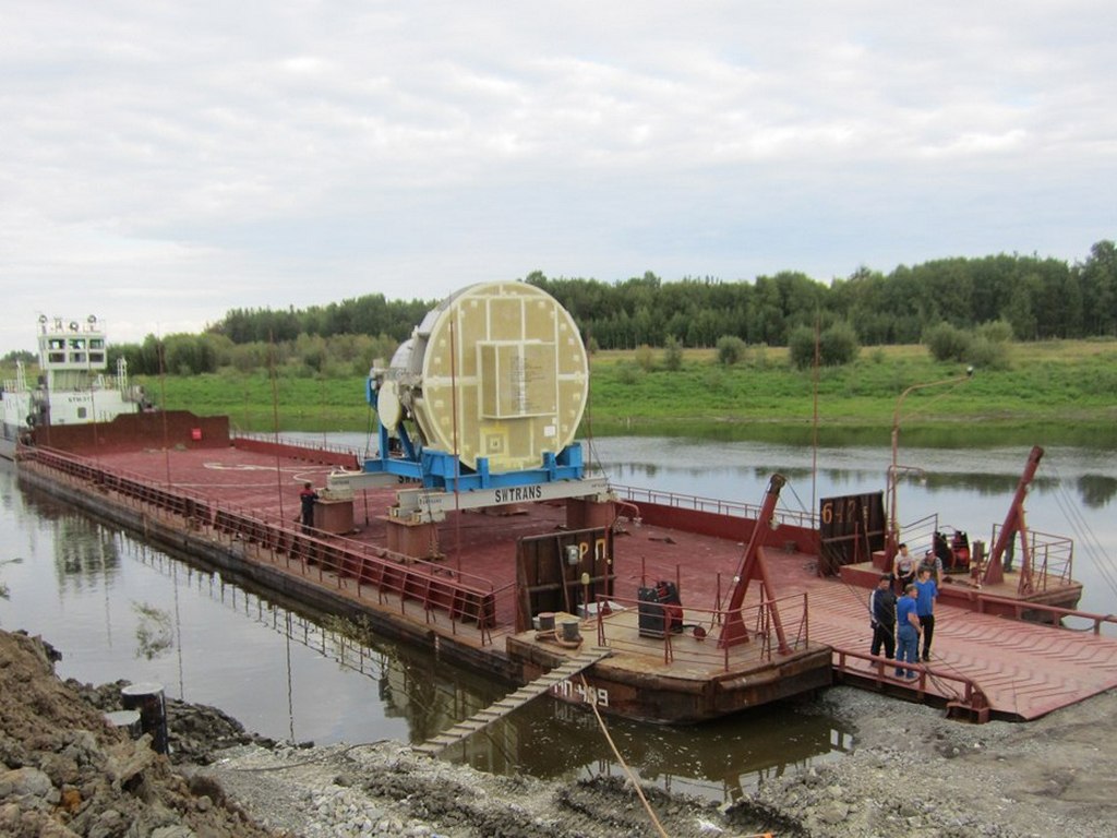 Перевозка паровой и газовой турбин