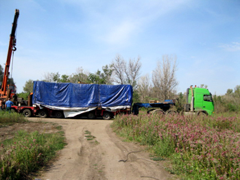 SWTrans - перевозка тяжеловесного оборудования массой 150 тонн