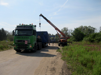 SWTrans - перевозка тяжеловесного оборудования массой 150 тонн