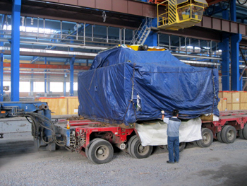 SWTrans - перевозка тяжеловесного оборудования массой 150 тонн