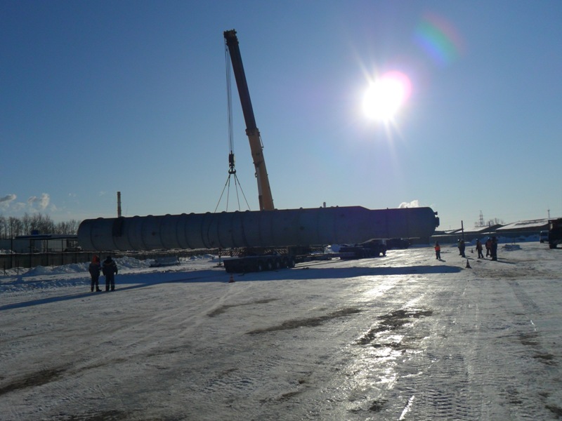 SWTRANS перевозка длинномерных грузов вес 105 тонн