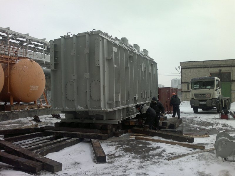 св транс - такелаж тяжеловесного трансформатора 197 тонн