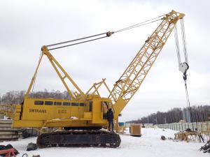 аренда гусеничного крана 40 тонн, аренда крана 40 т , аренда крана СКГ-40/63