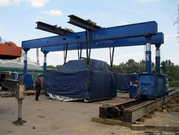 SWTrans - перевозка тяжеловесного оборудования массой 150 тонн
