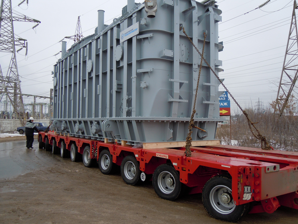 SWTrans - перевозка трансформатора 280 тонн