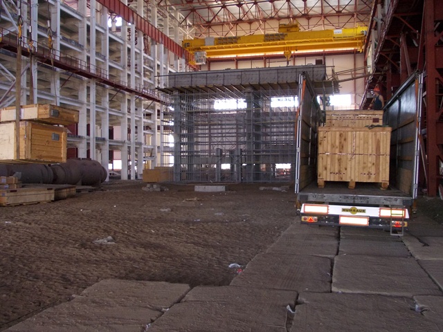 Перевозка негабаритного грузка