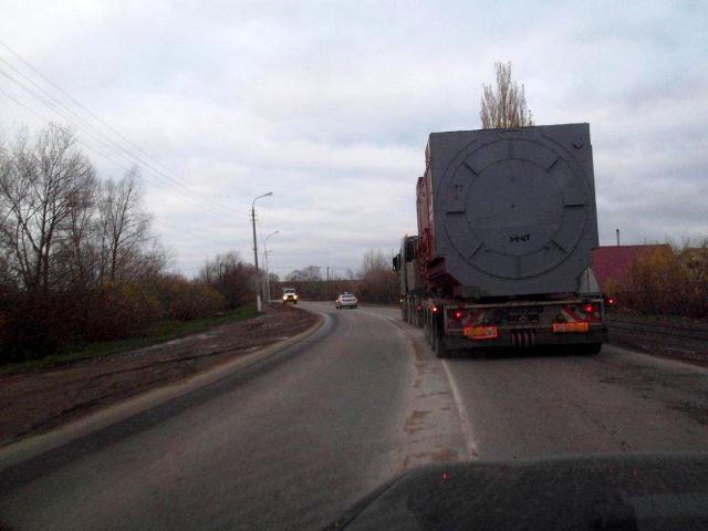 Перевозка негабаритного грузка