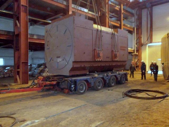 Перевозка негабаритного грузка