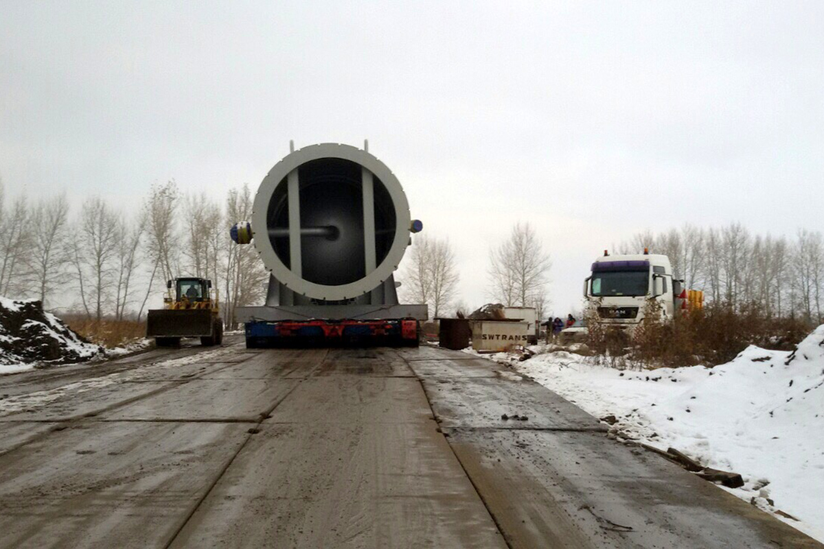 перевозка реактора