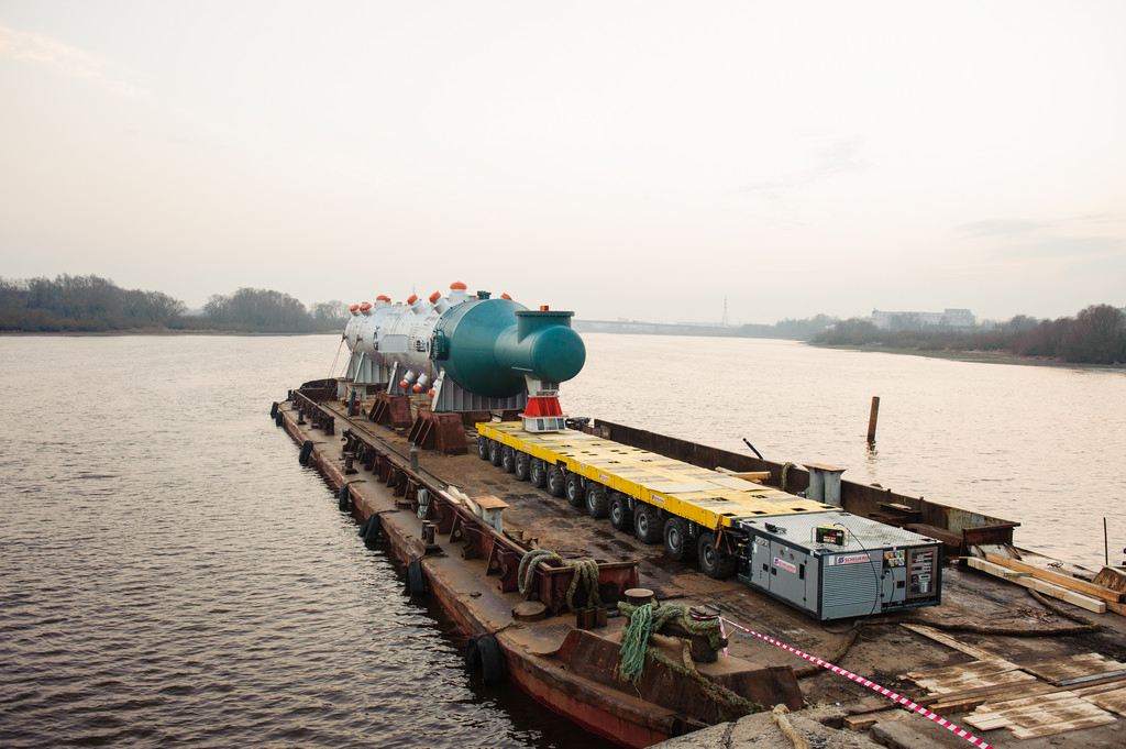 spmt выкатка ro-ro