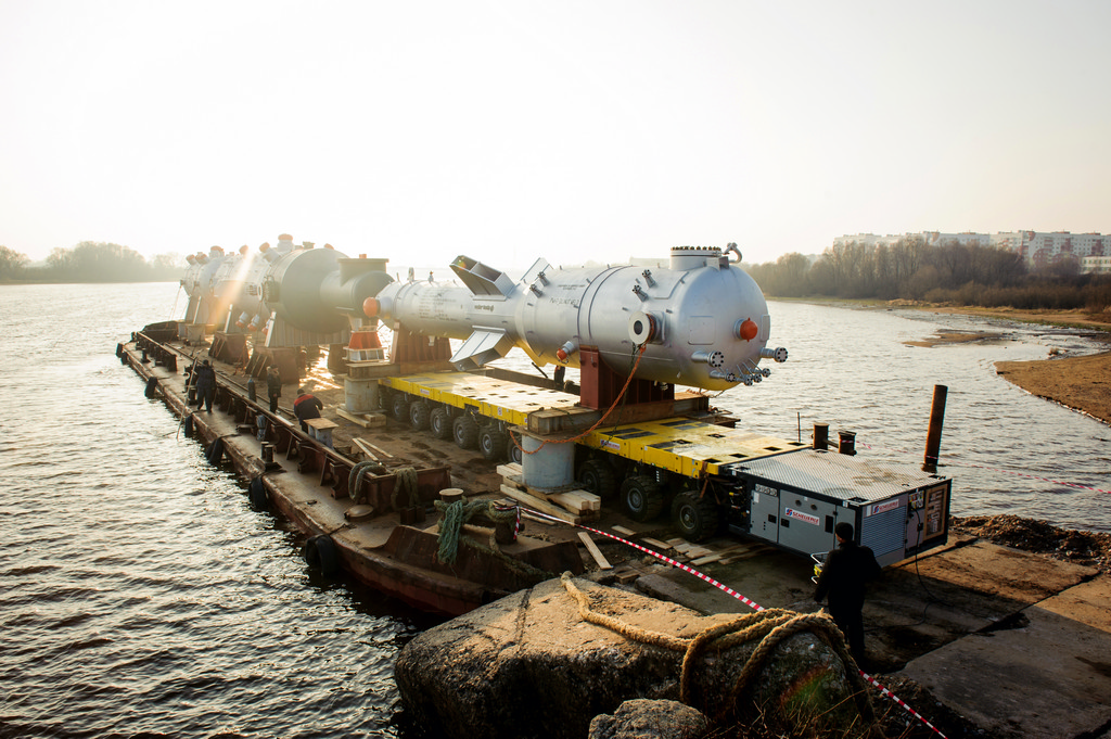 выкатка методом РО-РО SWTRANS